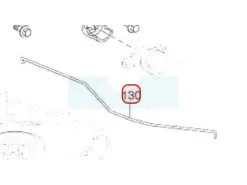 Tringle De Starter Pour Moteur Robin / Subaru (16123Z62011000)