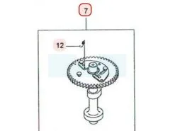Arbre à Cames Pour Moteur Kawasaki (120432001)