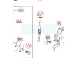 Ressort De Régulateur Pour Moteur Robin / Subaru (16063Z02061000)