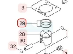 Segment Pour Souffleur Maruyama (265067)