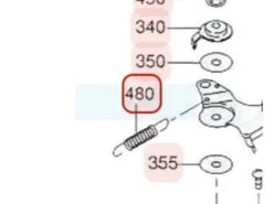 Ressort De Tringle Pour Moteur Robin / Subaru (2674510103)