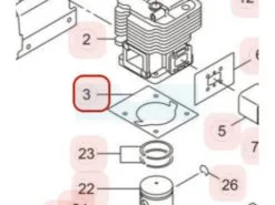 Joint D'embase Pour Souffleur Maruyama (275760)