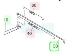 Tige De Régulateur Pour Moteur Robin / Subaru (2794270111)
