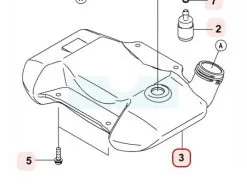 Réservoir Pour Moteur Kawasaki (510012343)