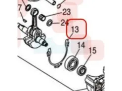 Joint De Carter Moteur Pour Moteur Zenoah (848F6021D1)