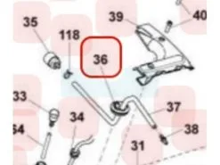 Sortie Réservoir Pour Tronçonneuse Maruyama (M035883)