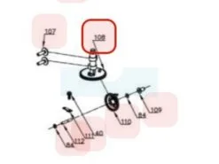 Arbre à Came Pour Moteur Y80V (chinois) (TY1510000000)