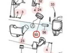 Bouchon De Réservoir Pour Souffleur Sarp (YP6632)
